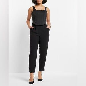 Express Super High Waisted Pleated Ankle Pants Women’s